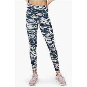 Sweaty Betty The Super Sculpt 7/8 Workout Leggings Yoga Pilates Multicolor XS